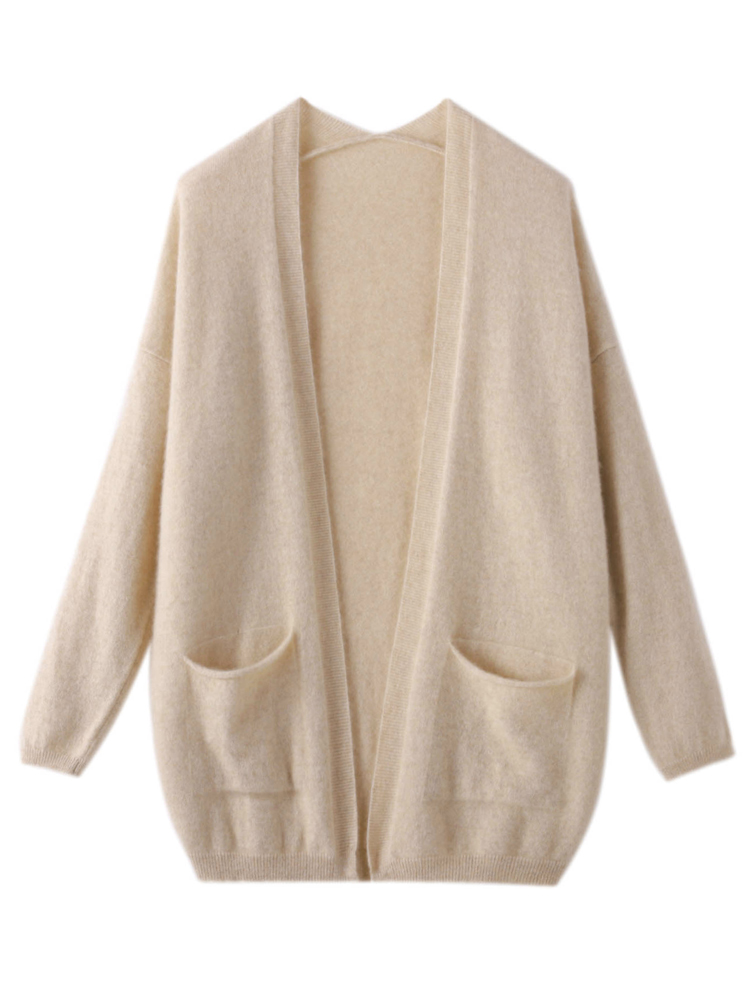 Wool Coat Peacoat - Musim semi musim gugur baru wanita