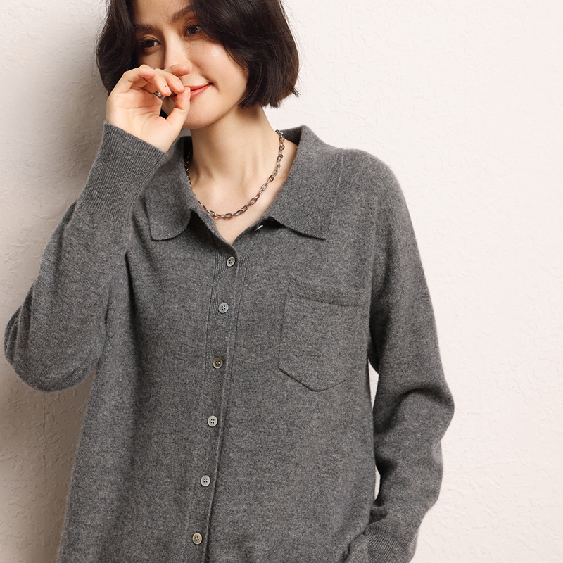 Sweater rajut wanita, kardigan - Wool Coat Peacoat ulasan dan harga