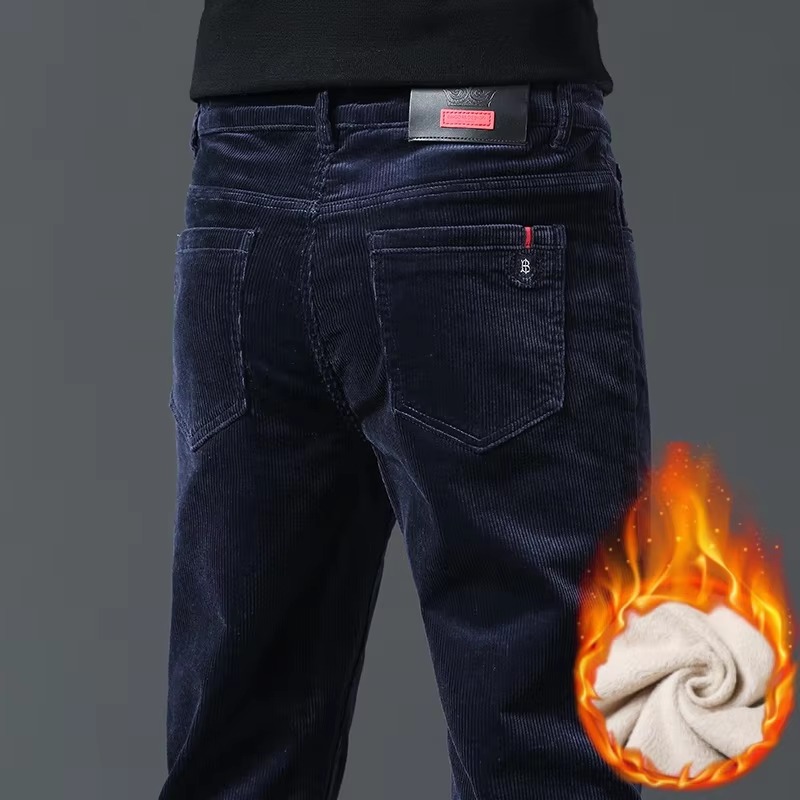 Celana Corduroy Pria, Lapisan  - Corduroy Pant Warm ulasan dan harga